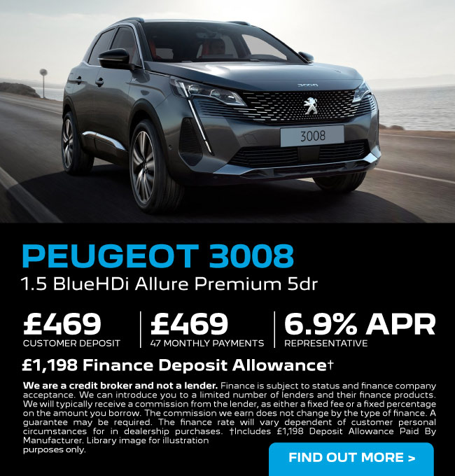 New Peugeot 3008 Allure Cars For Sale Macklin Motors