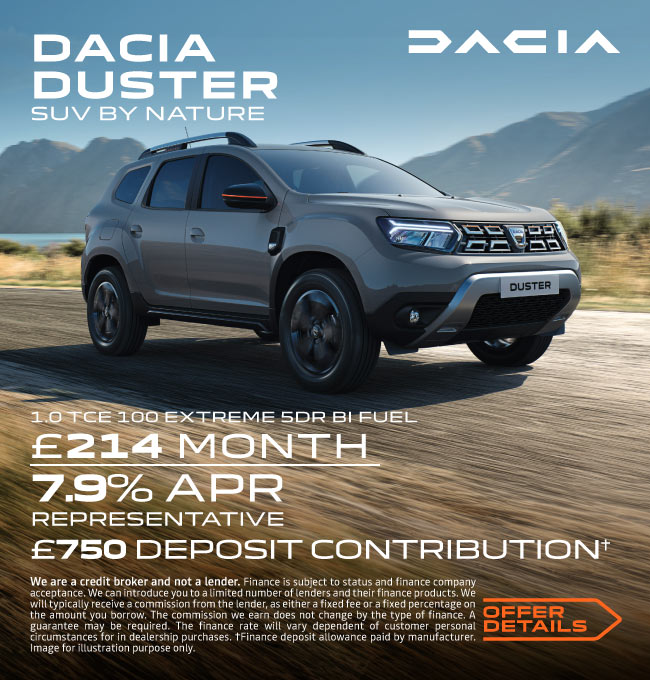 Dacia Duster Lease Deals