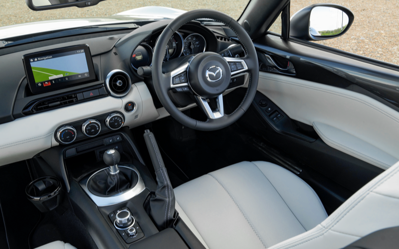 Mazda MX-5 interior view