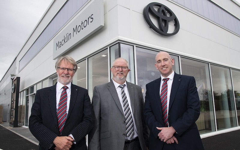 Macklin Motors Opens �5m State-Of-The-Art Toyota Dealership In Ayr