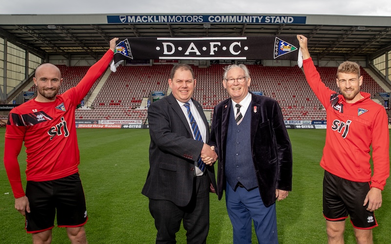 Macklin Motors Boosts Support For Dunfermline Athletic FC