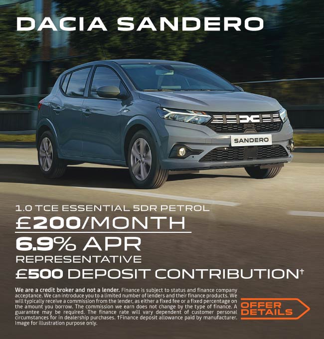 Dacia Sandero Essential Q4 151024