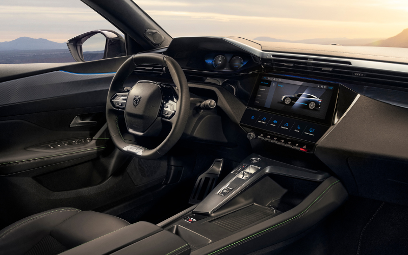 Peugeot E-408 interior image