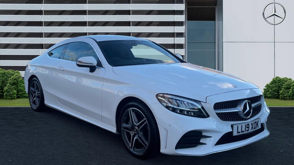 Used Mercedes-Benz C-Class C200 AMG Line 2dr 9G-Tronic Petrol Coupe for ...