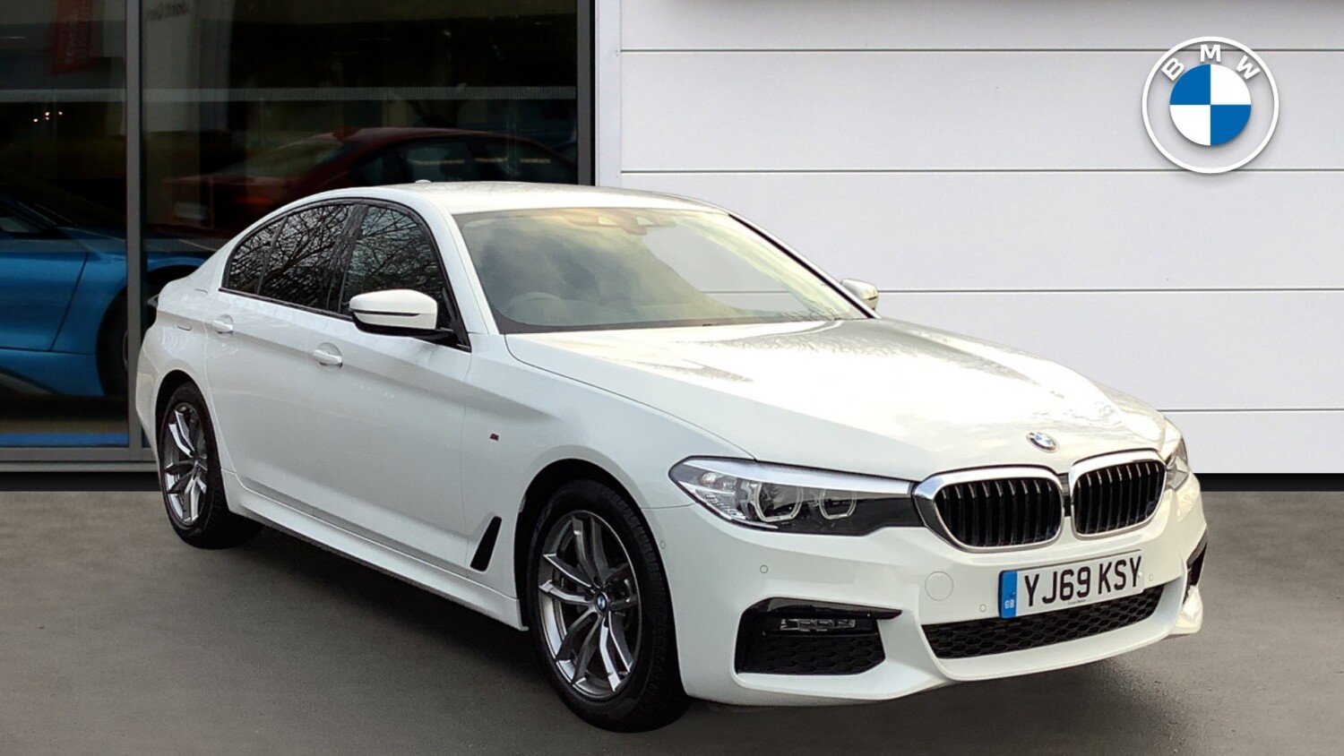 Used BMW 5 Series 520d M Sport 4dr Auto Diesel Saloon for sale ...